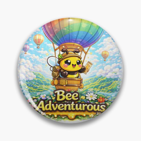 Item preview, Bee Adventurous - air balloon designed and sold by Beetobuzz.