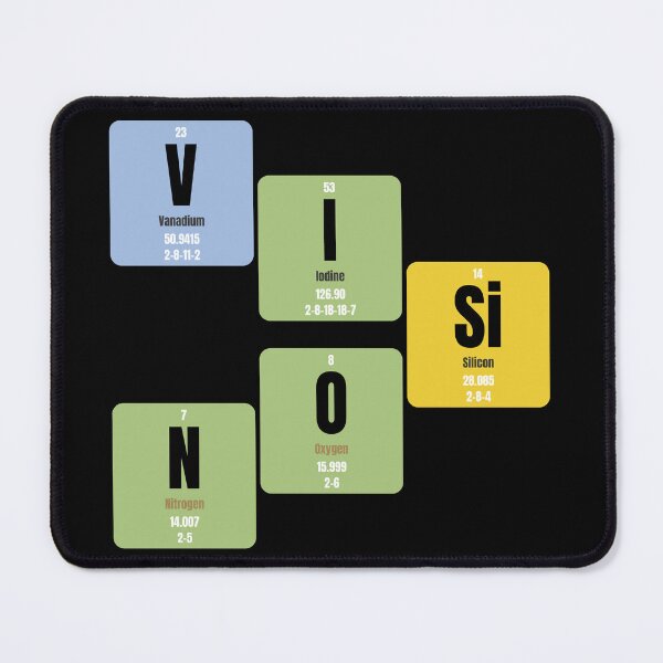 Item preview, Vision Periodic Table Chemistry Word Design designed and sold by DrTol.