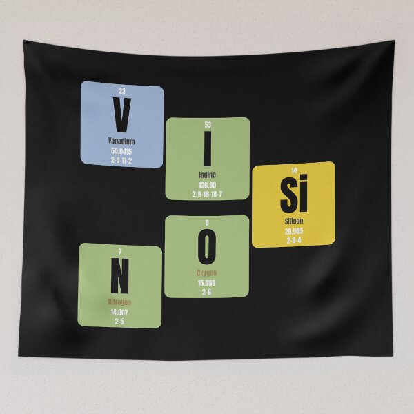 Item preview, Vision Periodic Table Chemistry Word Design designed and sold by DrTol.