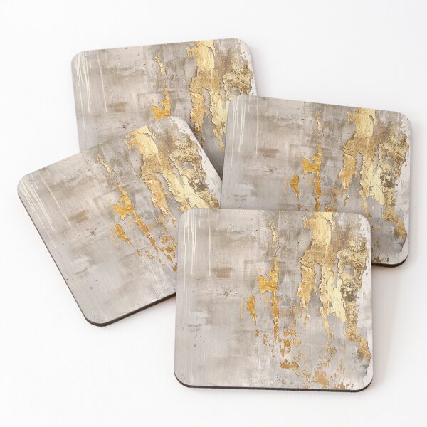 Item preview, Beige Gold Concrete Texture – Modern Abstract Structure Design designed and sold by CosmicGlyph.