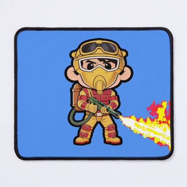 Item preview, The Flamethrower Cutie: Blowtorch Edition designed and sold by CleverCulture.