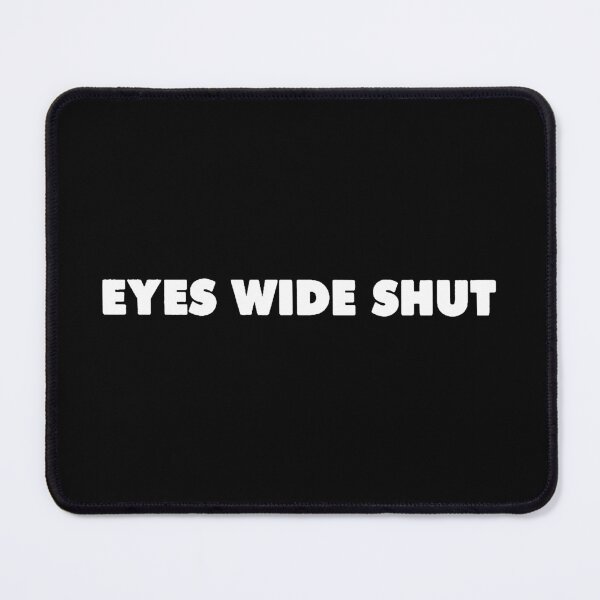 Item preview, EYES WIDE SHUT TITLE - WHITE designed and sold by FILM GUTTER.