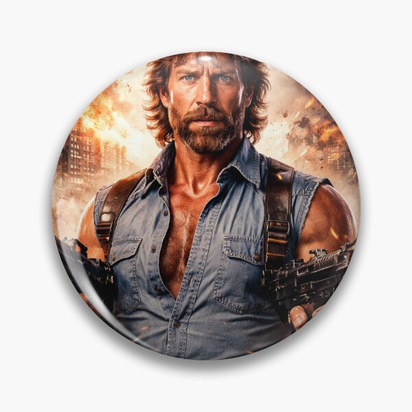 Item preview, Legendary Action Hero Chuck Norris Fury designed and sold by Krishkhatri312.