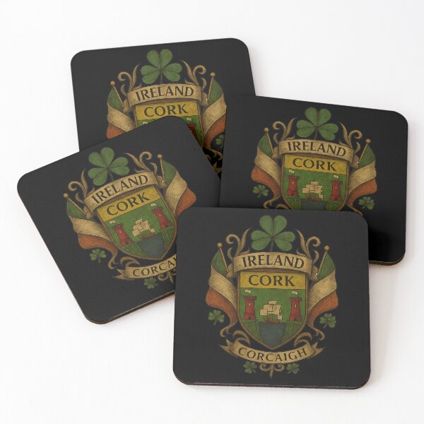 Item preview, County Cork Ireland Coat of Arms Heritage designed and sold by REAL IRISH GIFTS.