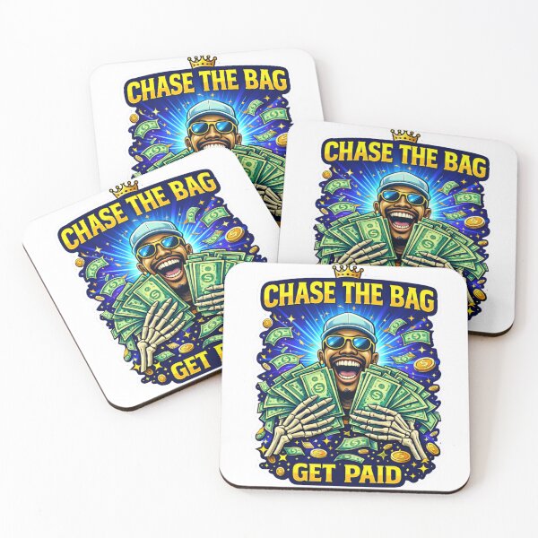 Item preview, Hustle for Gold | Urban Skull & Money Stack Art designed and sold by RickyStick.