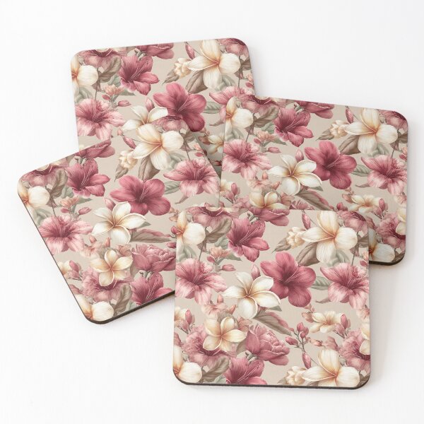 Item preview, Exotic Tropical Floral Texture  - Birthday Flower Print  - Christmas Gift Ideas designed and sold by RoyalStarsPatts.