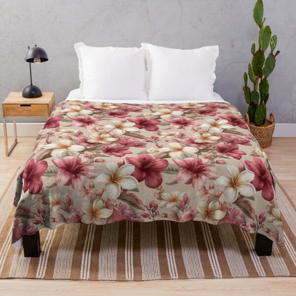 Item preview, Exotic Tropical Floral Texture  - Birthday Flower Print  - Christmas Gift Ideas designed and sold by RoyalStarsPatts.