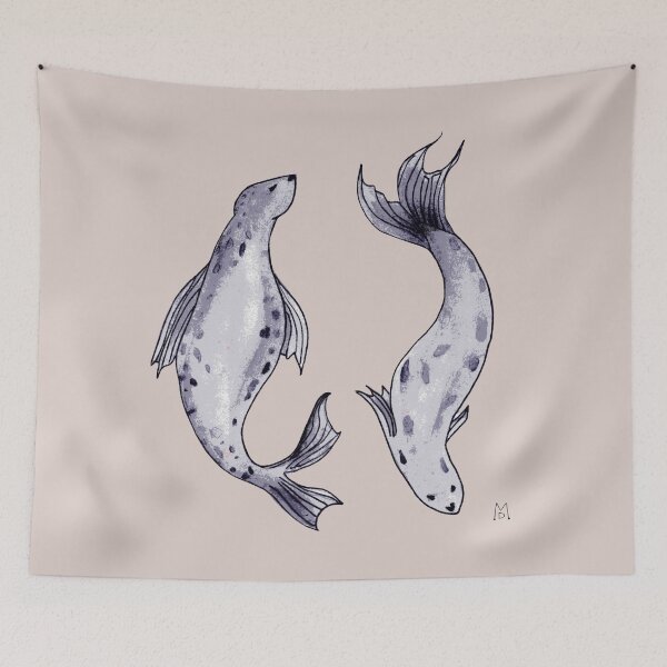 Item preview, Two Grey Seals designed and sold by MagpieDiamond.