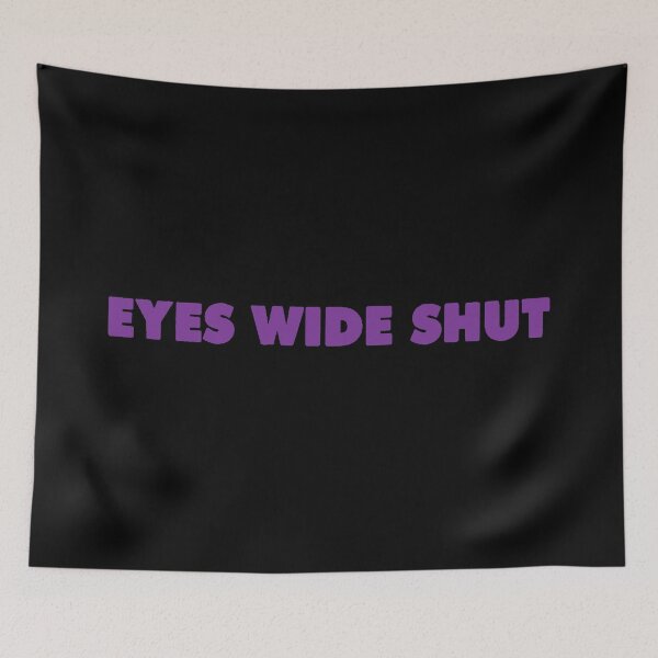 Item preview, EYES WIDE SHUT TITLE - PURPLE designed and sold by FILM GUTTER.