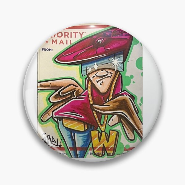 Item preview, B-Boy on US Postal Sticker designed and sold by WoreOne.
