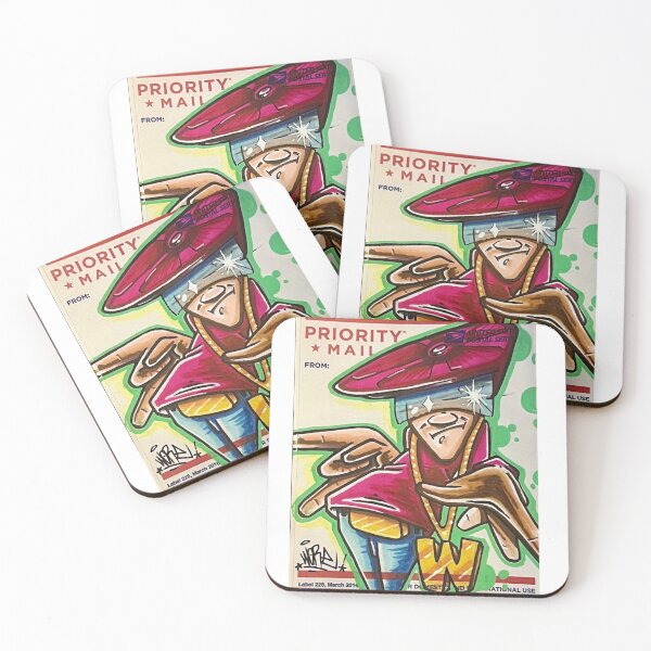 Item preview, B-Boy on US Postal Sticker designed and sold by WoreOne.