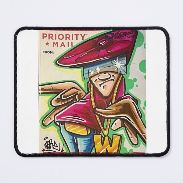 Item preview, B-Boy on US Postal Sticker designed and sold by WoreOne.