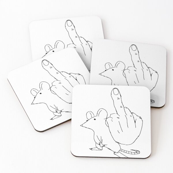Item preview, Rat Middle Finger designed and sold by Fire TheMann.