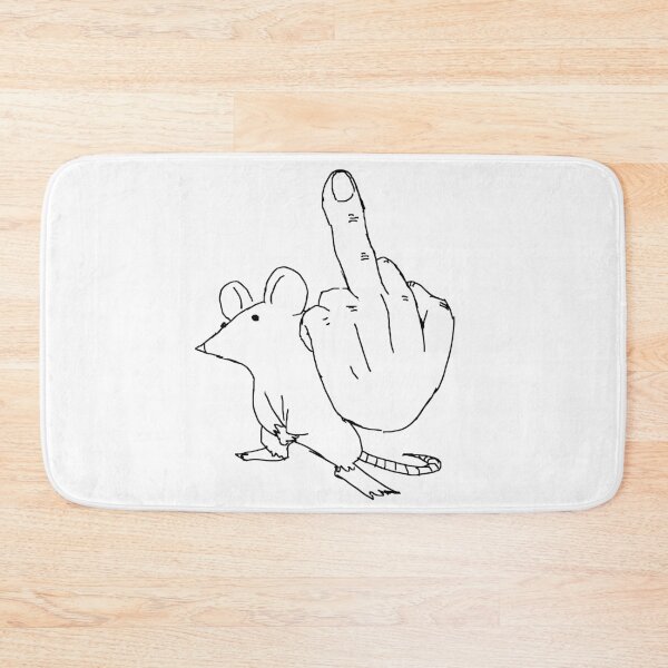 Item preview, Rat Middle Finger designed and sold by Fire TheMann.