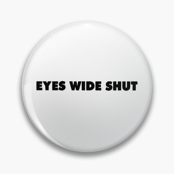 Item preview, EYES WIDE SHUT TITLE - BLACK designed and sold by FILM GUTTER.