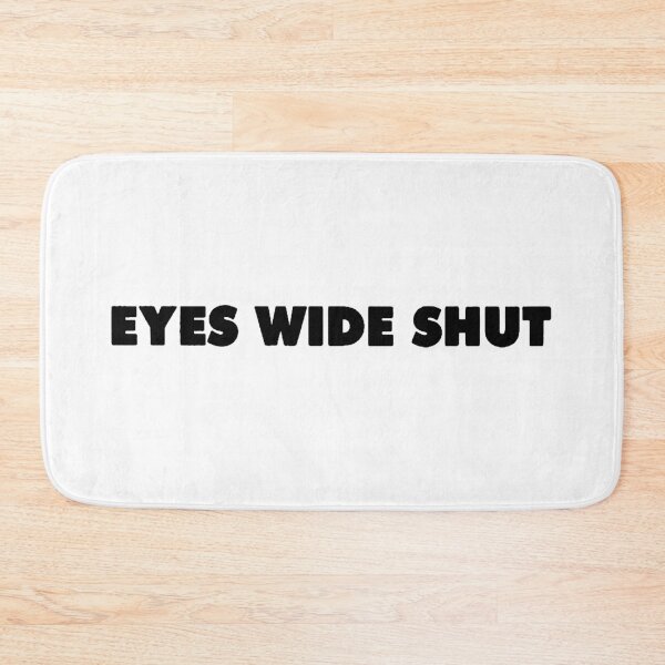 Item preview, EYES WIDE SHUT TITLE - BLACK designed and sold by FILM GUTTER.