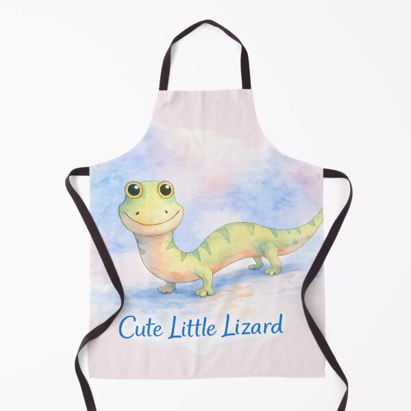 Item preview, Cute Little Lizard – Kawaii Watercolor Reptile designed and sold by blankTeeShirt.