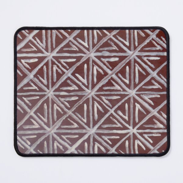 Item preview, Tribal Geometric Pattern. Ethnic Brown & White Boho Art designed and sold by Ihor Ivanov.