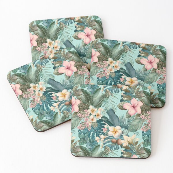 Item preview, Vibrant Tropical Floral Texture - Flower Floral Print  - Thank You Gifts designed and sold by RoyalStarsPatts.