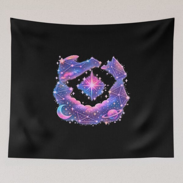 Item preview, Constellations connected by lines, aesthetic design  designed and sold by Moonshroomarts.