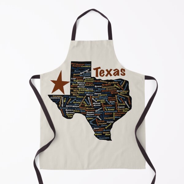 Item preview, Texas Counties Word Cloud Map - Colorful Lone Star Pride Art designed and sold by TheArtOfTreble.