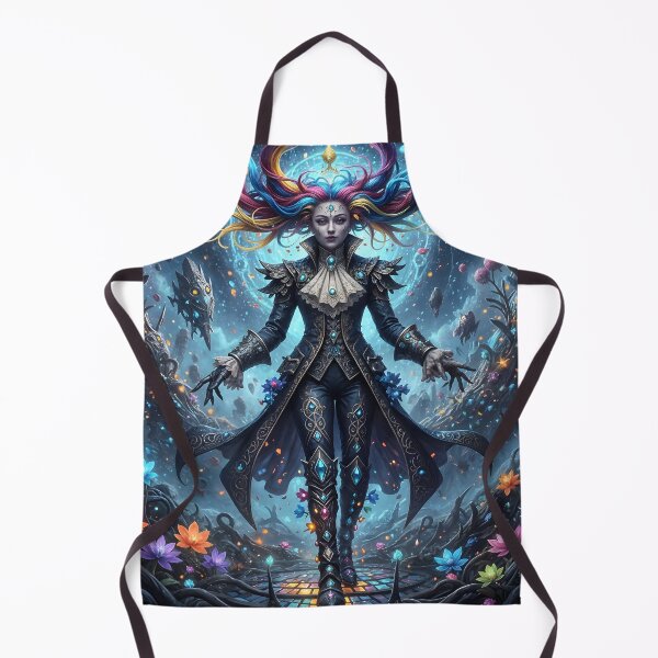 Item preview, Mistress of the fractal night and the cosmic dawn designed and sold by KunstGeist.