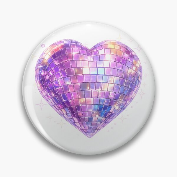 Item preview, Heart Disco Ball designed and sold by ssoundofsilence.
