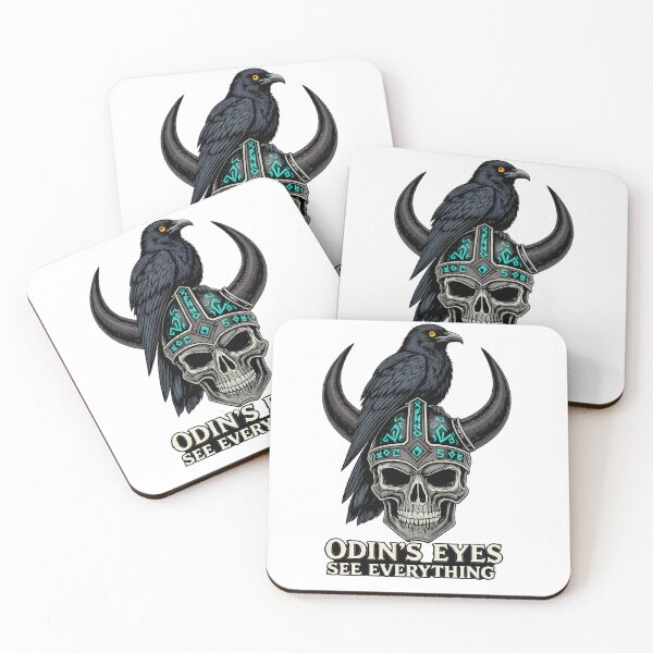 Item preview, Viking Animal Norse Mythology Funny Dark Graphic T-Shirt designed and sold by etuvibes.