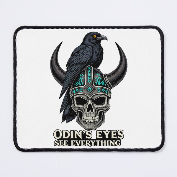 Item preview, Viking Animal Norse Mythology Funny Dark Graphic T-Shirt designed and sold by etuvibes.