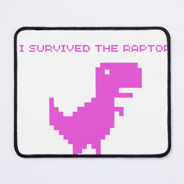 Item preview, I Survived the Raptor and All I got was this Shirt designed and sold by Whimsical Kitty Gifts.