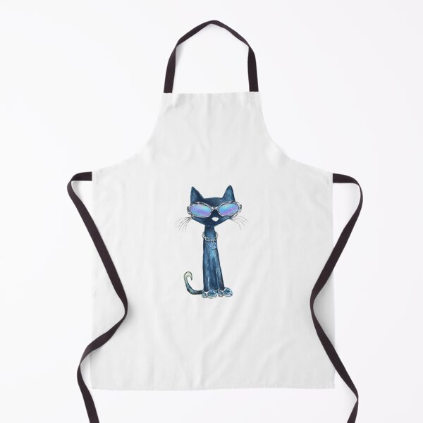 Item preview, Cool Cat - Y2K Cyber Blue Aesthetic Retro Cat designed and sold by ogduckboy.