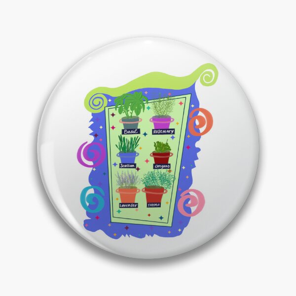 Item preview, Colorful Herb Shelf designed and sold by donnaheronart.
