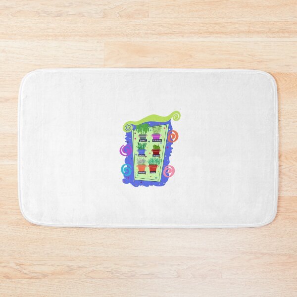 Item preview, Colorful Herb Shelf designed and sold by donnaheronart.