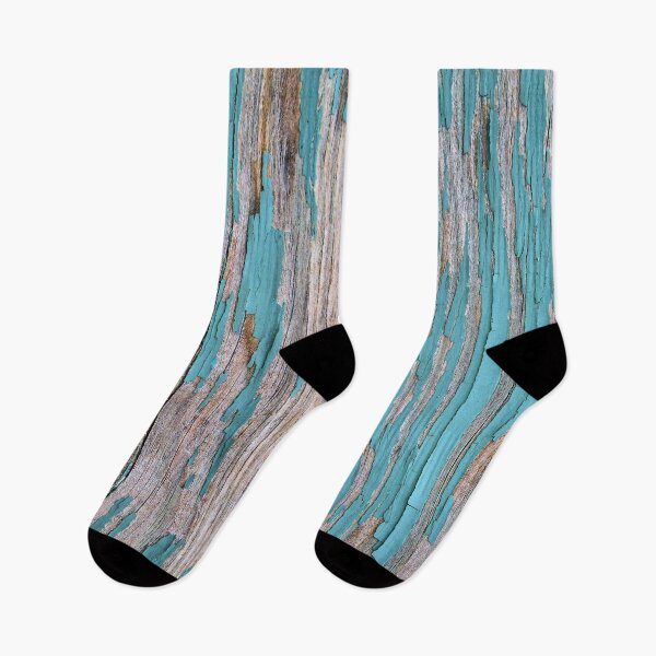 Item preview, Weathered Teal Wood Peeling Paint Coastal Rustic Texture designed and sold by chihuahuashower.