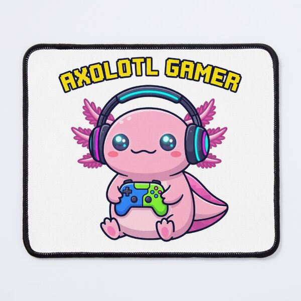 Item preview, Axolotl Gamer - Funny Gamer T-Shirt designed and sold by SlyFenrir.