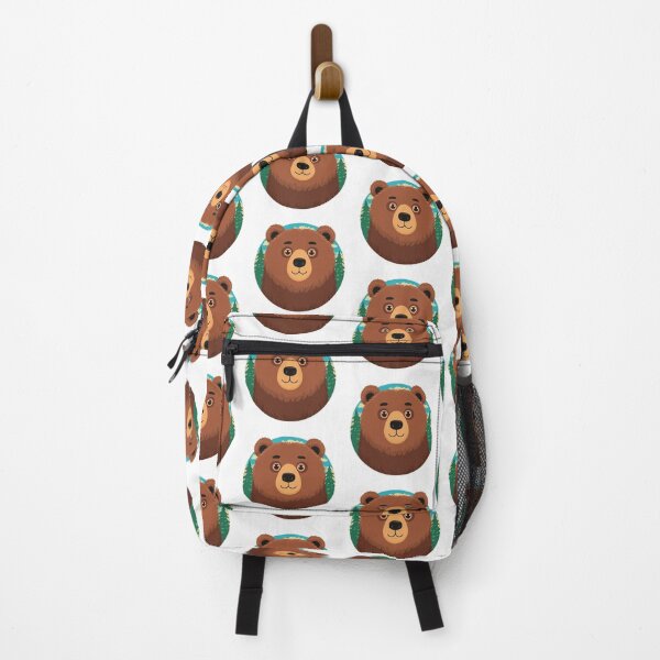 Item preview, Calm cartoon Bear face Portrait, animal face illustration art designed and sold by MagicMaker1984.