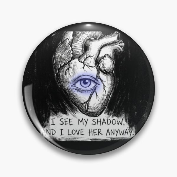 Item preview, Charcoal Shadow Heart Work - Honest Third Eye Anatomical Art designed and sold by GiftzCircle.