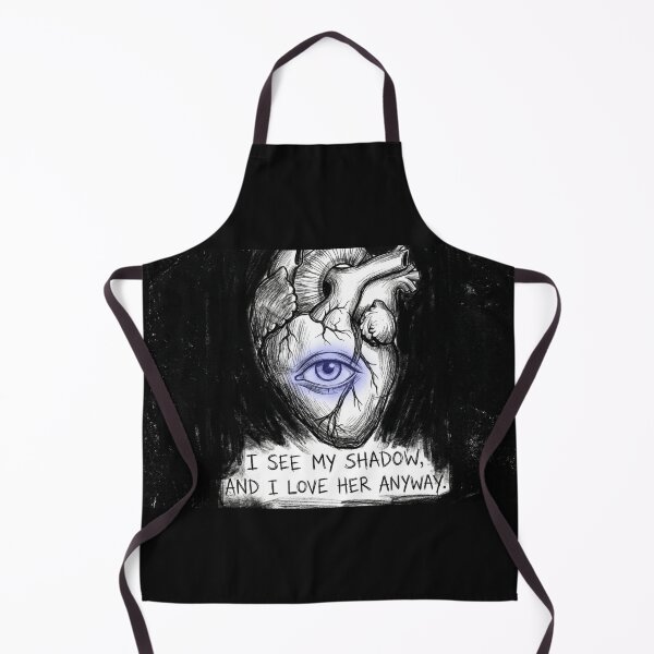 Item preview, Charcoal Shadow Heart Work - Honest Third Eye Anatomical Art designed and sold by GiftzCircle.