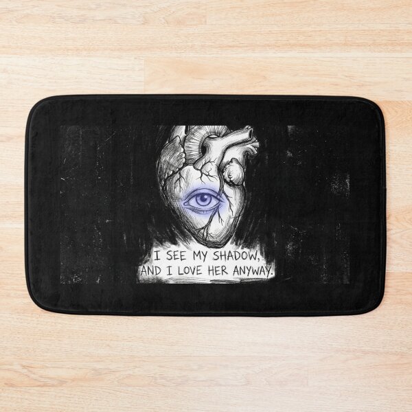 Item preview, Charcoal Shadow Heart Work - Honest Third Eye Anatomical Art designed and sold by GiftzCircle.