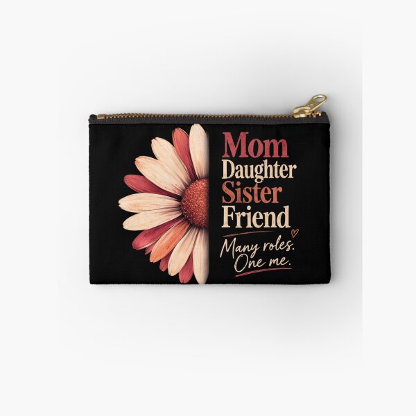 Artikelvorschau, Mutter, Tochter, Schwester, Freundin – Viele Rollen in mir – Blumendesign entworfen und verkauft von LoppiPrintShop.