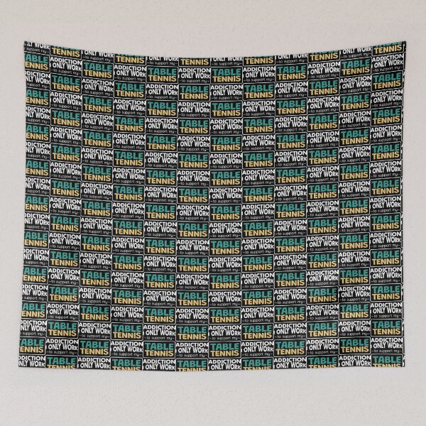 Item preview, Table Tennis Addiction Quote designed and sold by MaryAller.