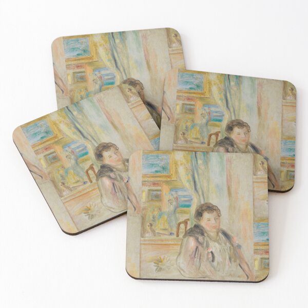 Item preview, Femme Dans Un Interieur by Pierre-Auguste Renoir: Impressionist Interior Portrait designed and sold by artofuniverse.