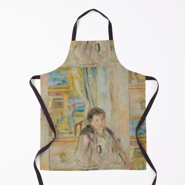 Item preview, Femme Dans Un Interieur by Pierre-Auguste Renoir: Impressionist Interior Portrait designed and sold by artofuniverse.