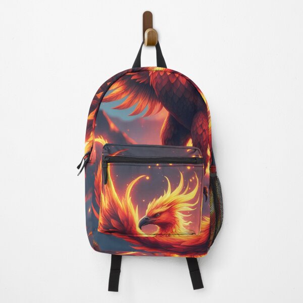 Item preview, Phoenix Rising - Fiery Mythical Bird Art designed and sold by Lucid Dream Pixel.