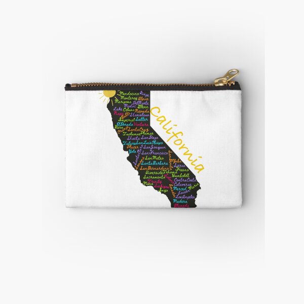 Item preview, California Counties Word Cloud Map - Colorful Golden State Pride Art designed and sold by TheArtOfTreble.