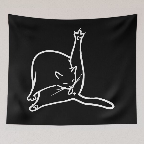 Item preview, Cat Cleaning But designed and sold by Fire TheMann.