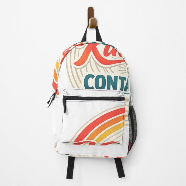 Item preview, Kindness Is Contagious Retro Rainbow Badge designed and sold by Dresut.