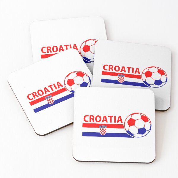 Item preview, Croatia flag soccer football team designed and sold by micarto.