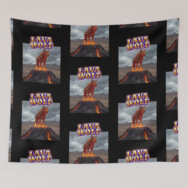 Item preview, LAVA WOLF DESIGN designed and sold by mama-creative.