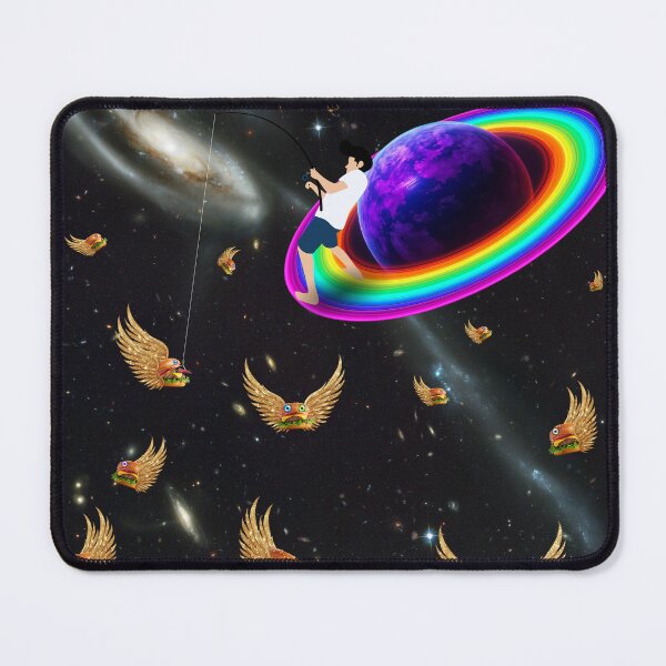Item preview, The Great Burger Migration - Chili Bait Space Fishing designed and sold by Vivid-Insanity.